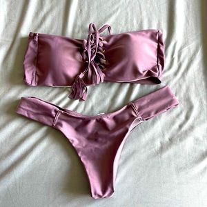 Purple bikini